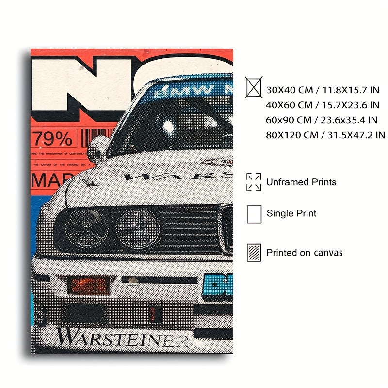 Cuadro de Lienzo E30 M3