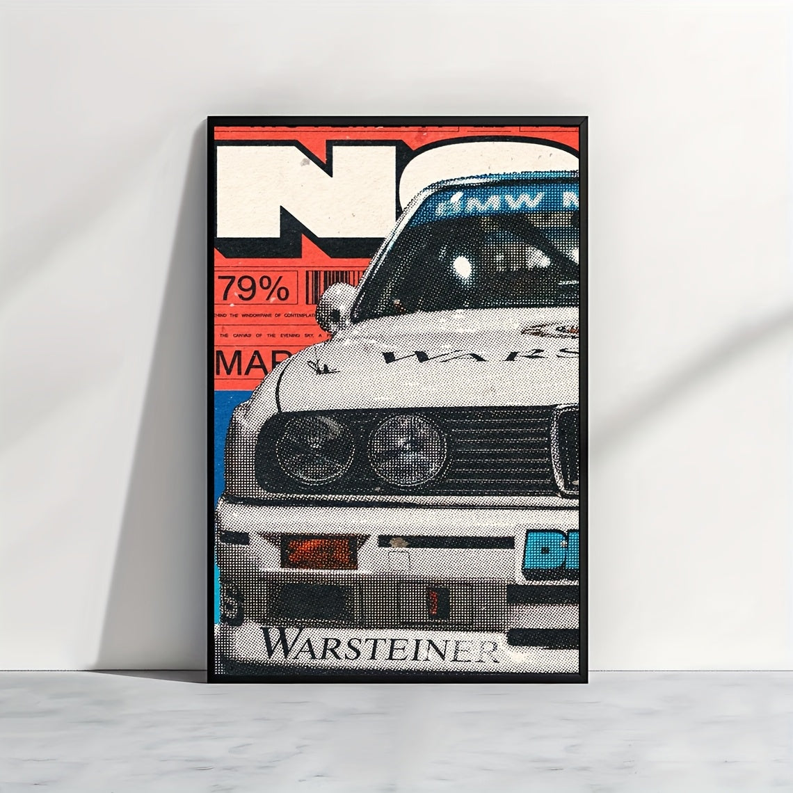 Cuadro de Lienzo E30 M3