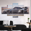 Set de 5 Cuadros Decorativos de Autos Deportivos – Estilo Art Déco Moderno | Láminas sin Marco para Sala, Oficina o Dormitorio | Regalo Perfecto para Amantes de los Coches