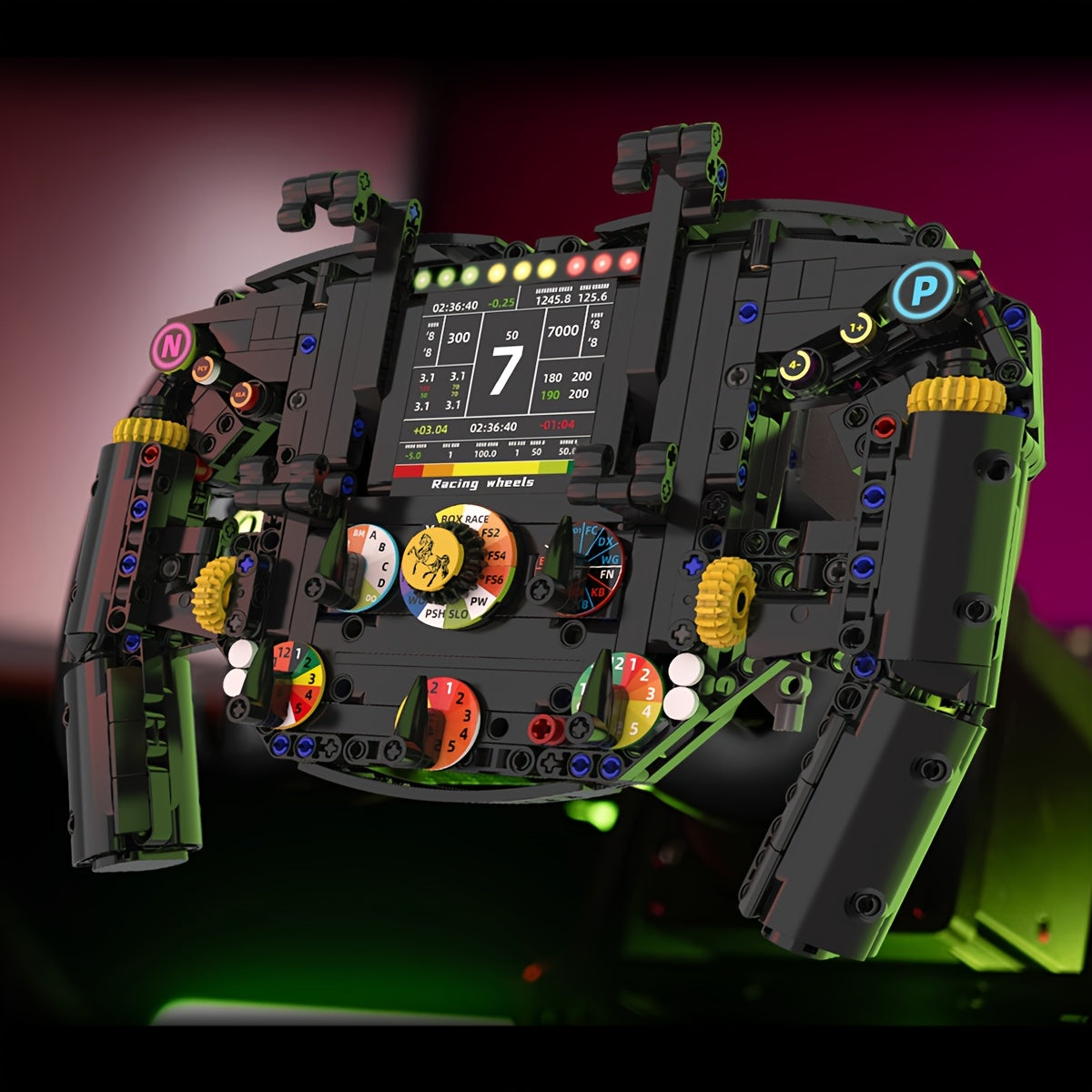 🏎️ Volante de F1 MOC – Construcción Tipo LEGO para Pilotos de Verdad 🧩🔥