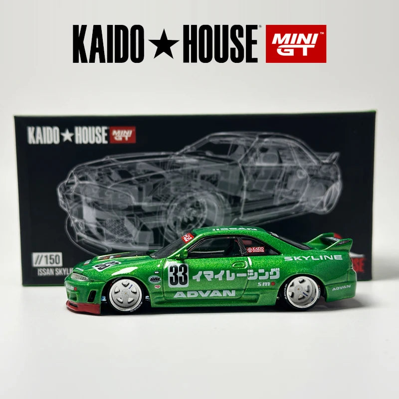 🍃 Kaido House Skyline GTR R33 Imai Racing V1 – Green Edition 🍃