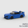 🎄 MOC F1 City Supercar Building Blocks – R34, RX-7, MK4 Supra | Regalo Navideño para Niños