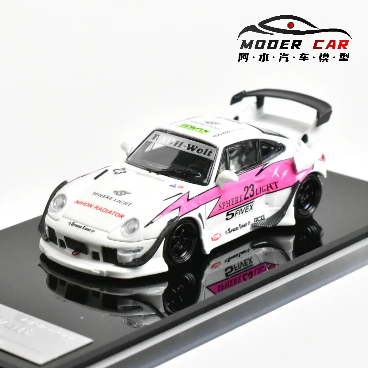 🔥 Street Weapon SW 1:64 RWB 993 – Edición Iluminada de Colección 🔥