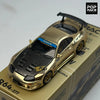 ✨ POPRACE 1:64 TOP SECRET GT300 Supra – Chrome Gold Edition ✨