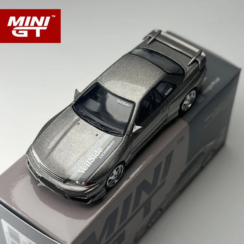 🔥 MINIGT 1:64 Nissan Skyline GTR R32 Veilside Combat C-I – Grey Edition 🔥