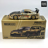 ✨ POPRACE 1:64 TOP SECRET GT300 Supra – Chrome Gold Edition ✨