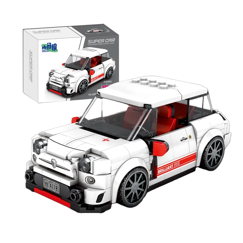 🎄 11 Types Speed Champions Hypercar Building Blocks – Regalo Navideño para Niños