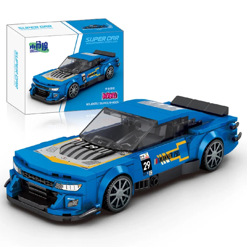 🎄 11 Types Speed Champions Hypercar Building Blocks – Regalo Navideño para Niños