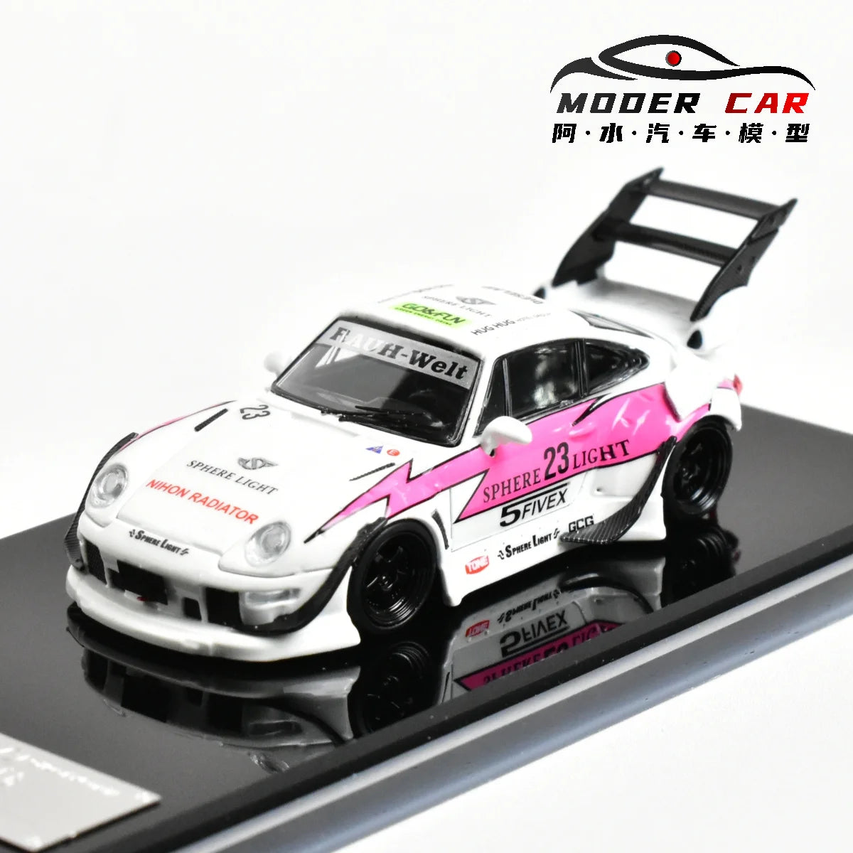 🔥 Street Weapon SW 1:64 RWB 993 – Edición Iluminada de Colección 🔥