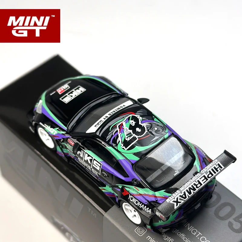 🔥 MINIGT 1:64 Toyota GR86 HKS TYPE R 2022 – Tokyo Auto Salon Edition 🔥