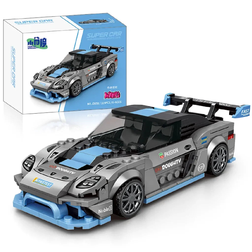 🎄 11 Types Speed Champions Hypercar Building Blocks – Regalo Navideño para Niños
