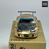 ✨ POPRACE 1:64 TOP SECRET GT300 Supra – Chrome Gold Edition ✨