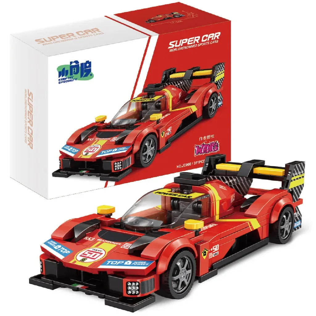 🎄 11 Types Speed Champions Hypercar Building Blocks – Regalo Navideño para Niños