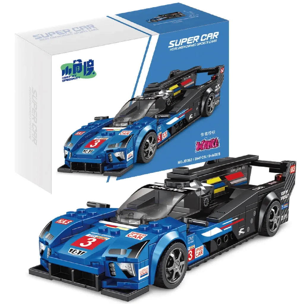 🎄 11 Types Speed Champions Hypercar Building Blocks – Regalo Navideño para Niños