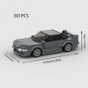 🎄 MOC F1 City Supercar Building Blocks – R34, RX-7, MK4 Supra | Regalo Navideño para Niños