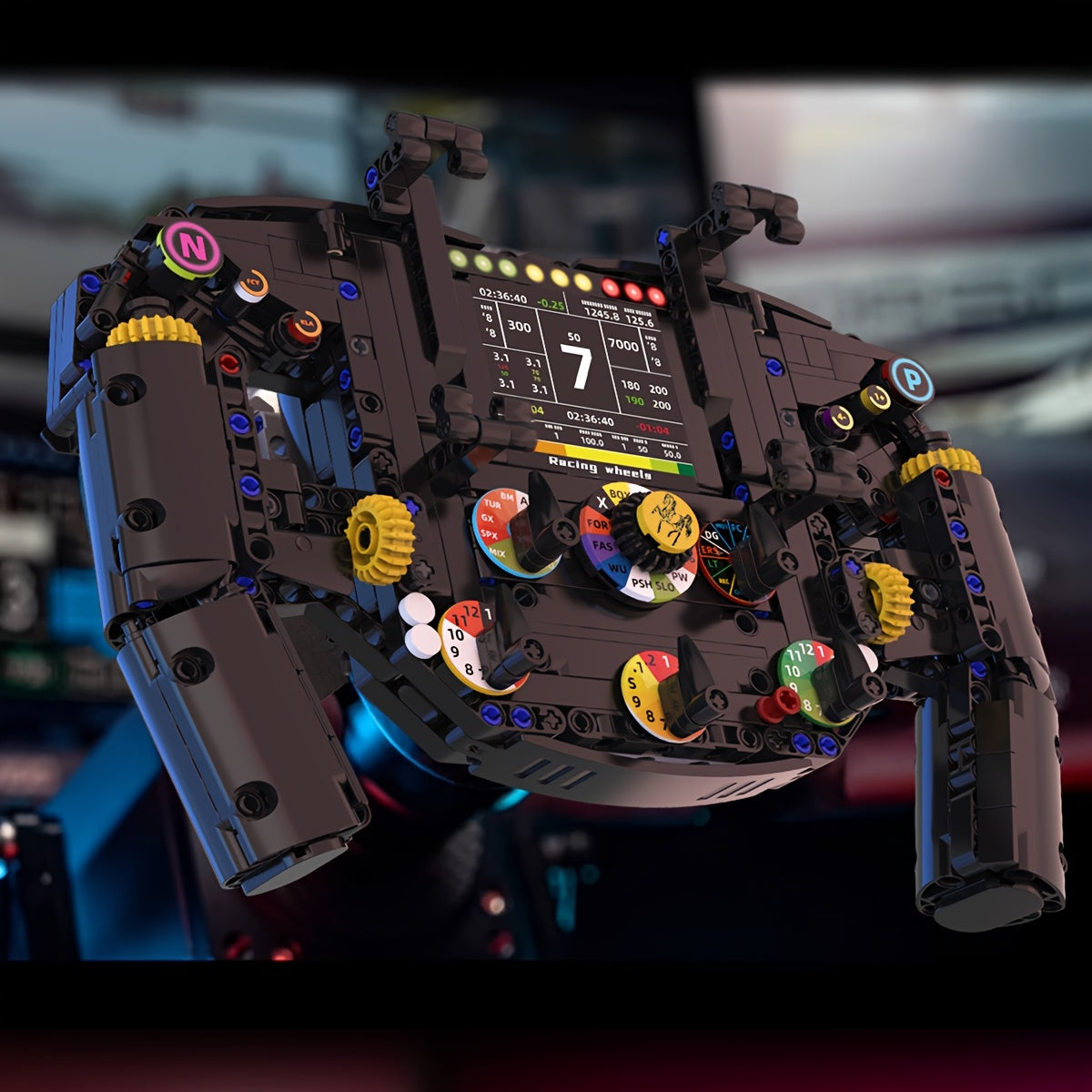 🏎️ Volante de F1 MOC – Construcción Tipo LEGO para Pilotos de Verdad 🧩🔥