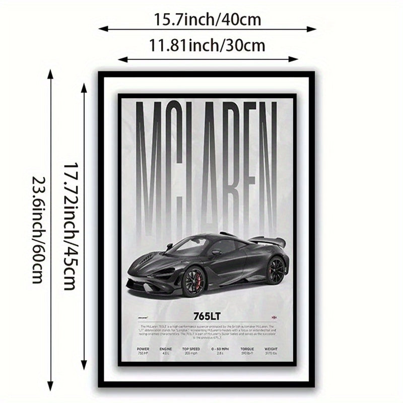 Lienzo Decorativo Retro Moderno – Póster sin Marco  | Arte de Pared de Alta Calidad para Hogar, Oficina o Sala