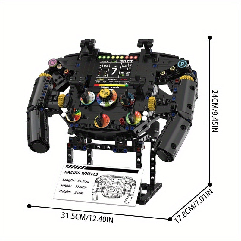 🏎️ Volante de F1 MOC – Construcción Tipo LEGO para Pilotos de Verdad 🧩🔥