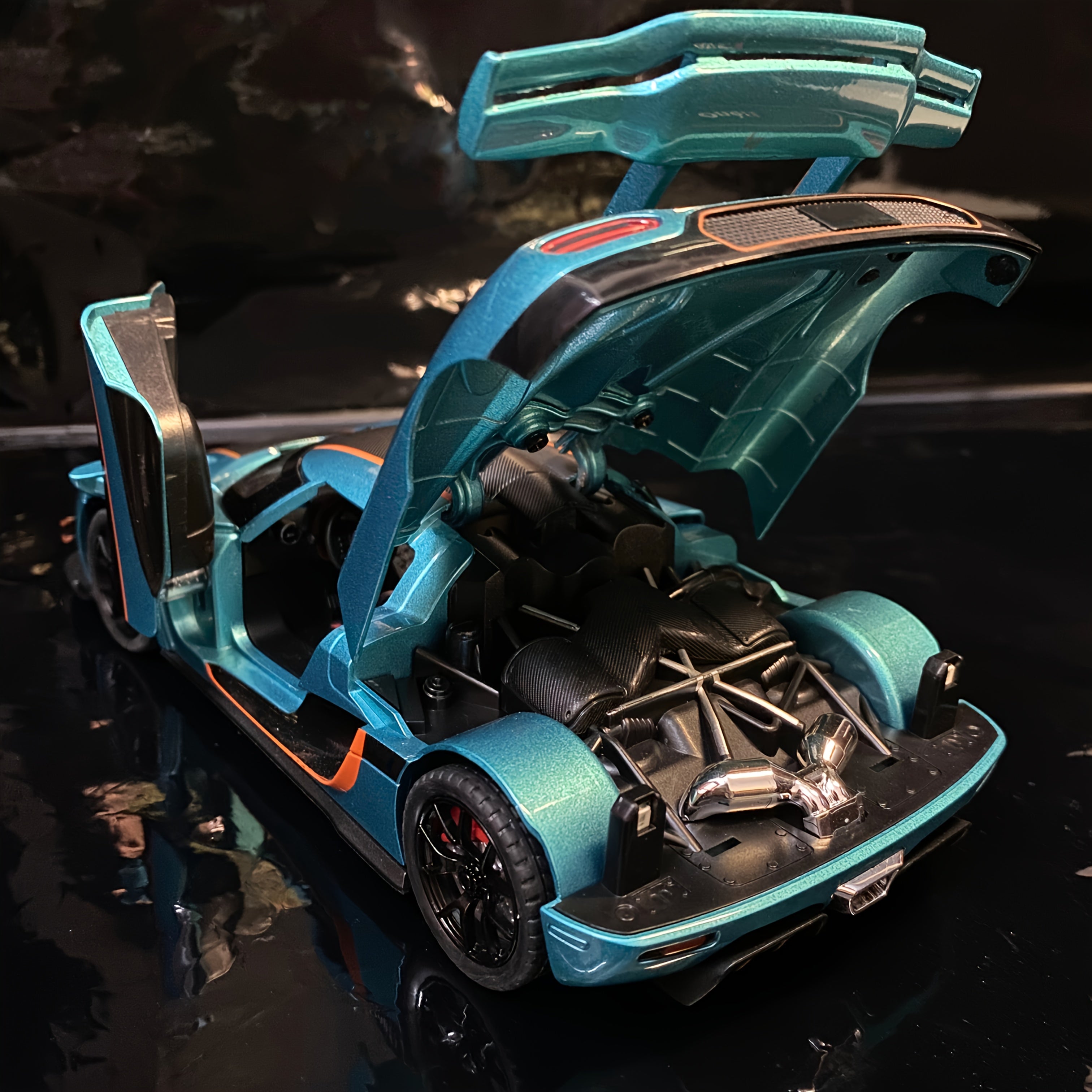 🏎️ Koenigsegg 1:24 – La Leyenda Sueca en Miniatura | Detalle y Velocidad en tus Manos