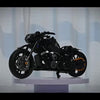 Moto Retro Negra – Set de Más de 1000 Bloques de Construcción | Diseño Clásico de Alta Calidad en ABS | Regalo Perfecto para Constructores y Coleccionistas