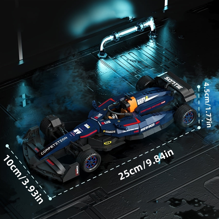Auto de Fórmula de Bloques – Set de 1100+ Piezas | Coche de Carreras Deportivo para Armar | Regalo Ideal para Hombres, Coleccionistas y Amantes de la Velocidad