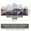 Set de 5 Cuadros Decorativos de Autos Deportivos – Estilo Art Déco Moderno | Láminas sin Marco para Sala, Oficina o Dormitorio | Regalo Perfecto para Amantes de los Coches