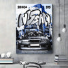 🚗 Póster Canvas Silvia S15 – Arte Automotriz Street Style 🖼️