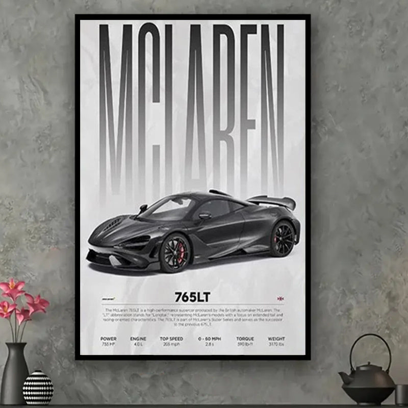 Lienzo Decorativo Retro Moderno – Póster sin Marco  | Arte de Pared de Alta Calidad para Hogar, Oficina o Sala